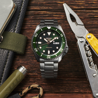 Seiko 5 Sports SKX Sports Style Green Watch